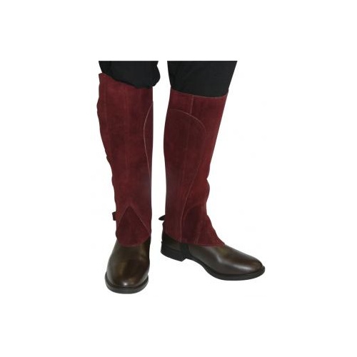 Suede Chappettes [Colour: Brown] [Size: Medium]