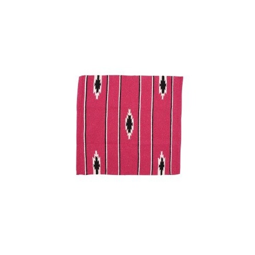 Horsemaster Navajo Saddle Blanket 32x32" [Colour: Pink]