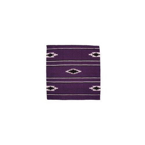 Horsemaster Navajo Saddle Blanket 32x32" [Colour: Purple]