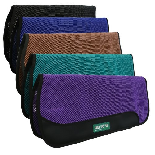 AIR-CELL SADDLE PAD [COLOUR: Black]