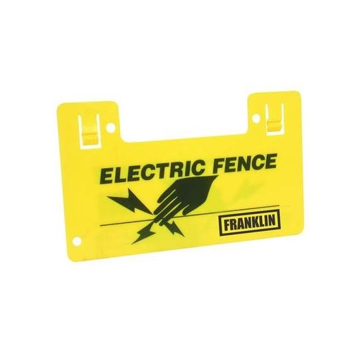 Electric Fence Warning Sign