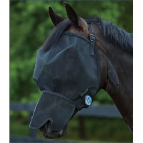 Fly Mask with Double Dart Ears and Nose [Size: Full]