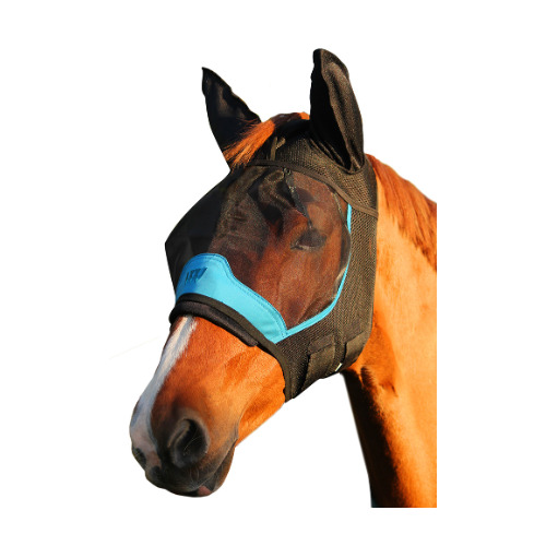 Wolf Wear Fly Mask with Ears [Size: Small]
