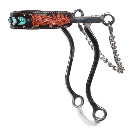 SS Hackamore - Turquoise Beaded
