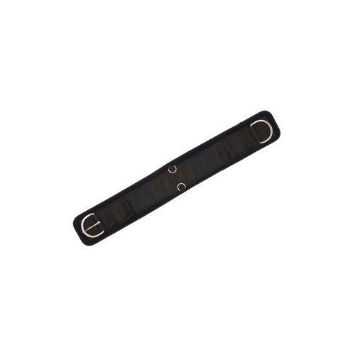 Equi-prene Ring/Buc Cinch w/removable backing [Colour: Black] [Size: 26"]