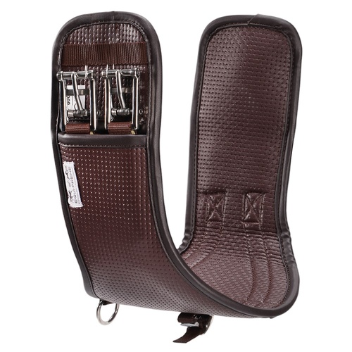 Pressure Eze Elasticised Dressage Girth [Size: 40cm; COLOUR: BROWN]