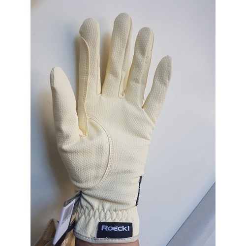 Roeckl Grip Horse riding Gloves - Champayne [Size: Small]