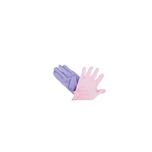 Cotton Pimple grip Gloves  [Size/Colour: LARGE/PINK]