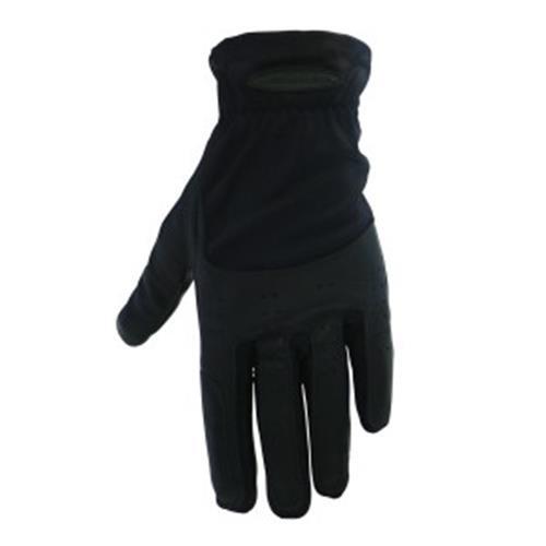 Kids leather show Gloves -  Black [Size: 4- Kids]