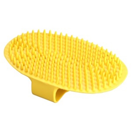 Rubber Massage Curry Comb [COLOUR: YELLOW]