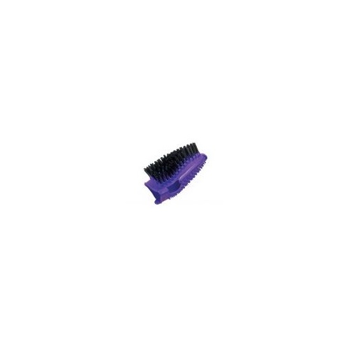 Bristle Back Grooming Mitt Purple