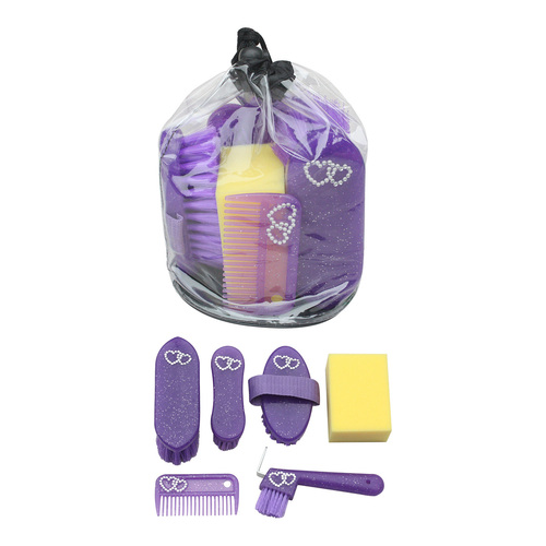 Bling 7 piece Grooming Set [Colour: Purple]