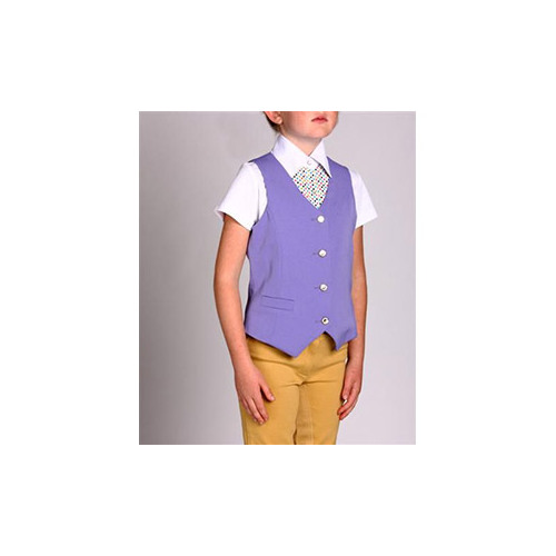 Giddyupgirl CARLEY WAISTCOAT  - LILAC [SIZE: CHILDS 8]