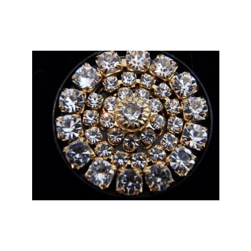 Concho - Tiffany#16 Black/Brass