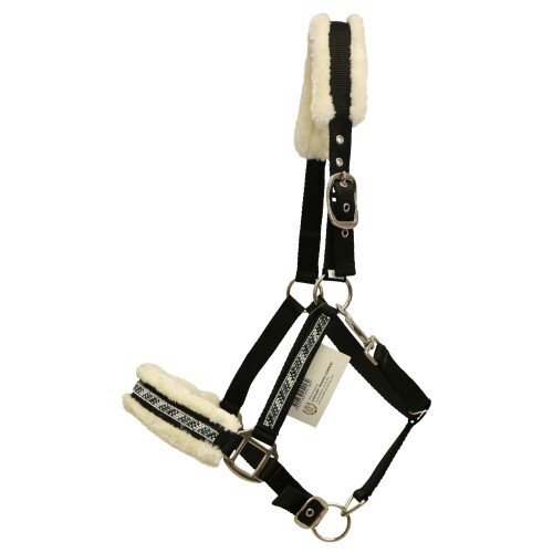 Fleece Lined Halter with Bling [Size: Cob]