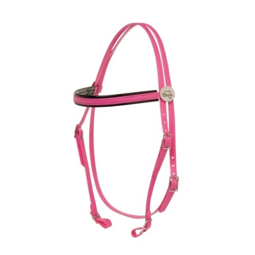Pony club Pvc bridle head [Size: PONY; colour: Black/Black]