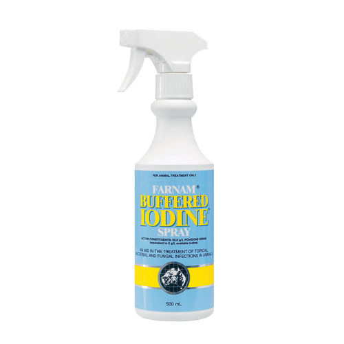 Buffered iodine
