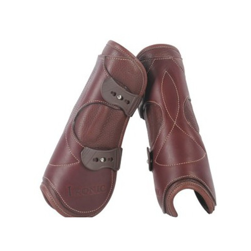 Ikonic Leather Tendon Boots [Size: Large] [Colour: Black]