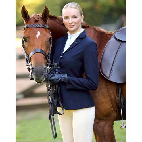 Navy Ladies Show Jacket [Jacket Size: Ladies 6 (XXS)]