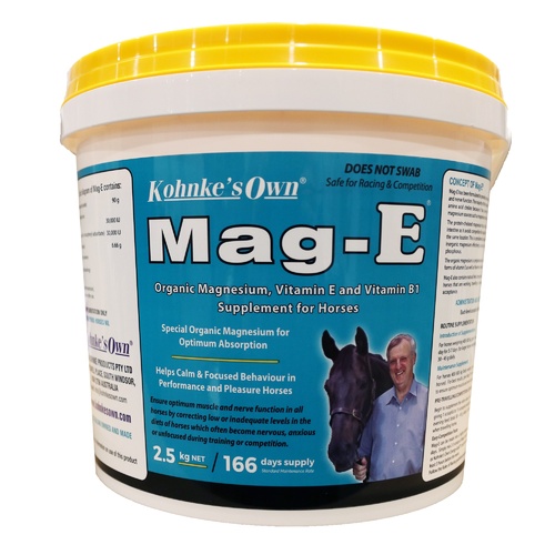 MagE Magnesium, Vitamin E and B1 Supplement for horses Horses