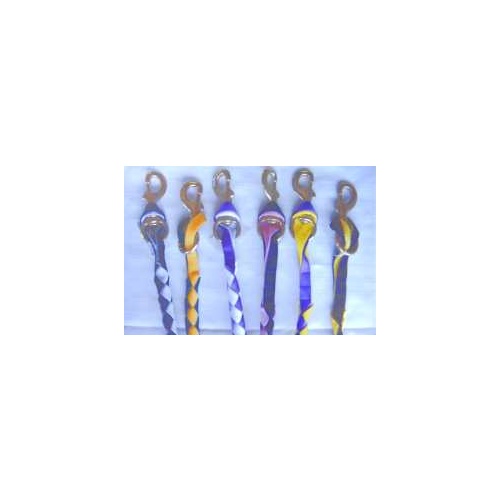 Plaited lead - Multicoloured [Colour: Pink/Navy]