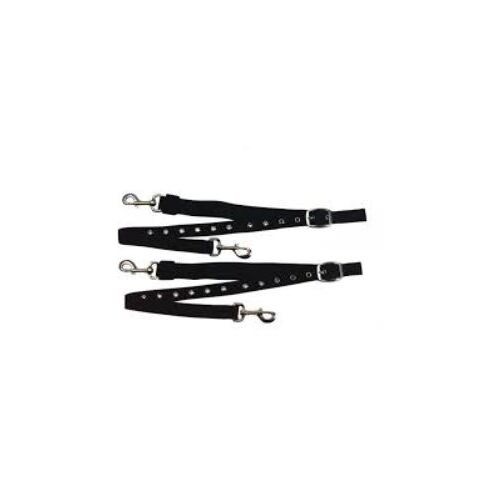 Kincade Nylon Elastic Adjustable side reins [Colour: Blue]