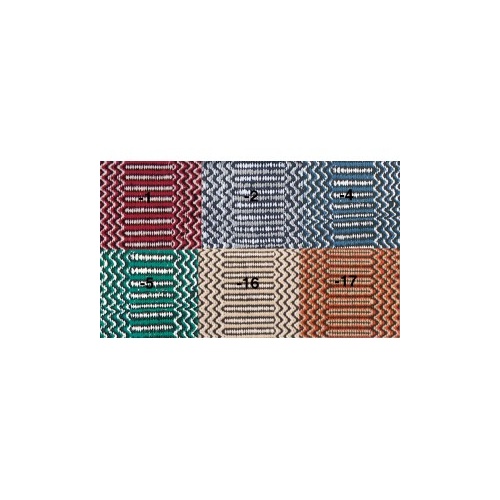 Mayatex RAMROD DOUBLE WEAVE [COLOUR: 1  Red/Blk/Cream]