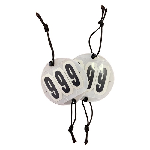 Saddlecloth Competition Number Set