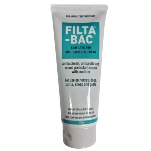 Filta-bac Sunfilter and Anti-bacterial Cream [Size: 120g]