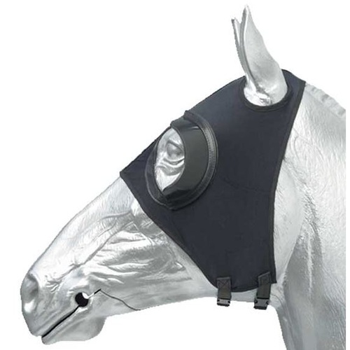 Stretch Race Hood - Half Cup Black