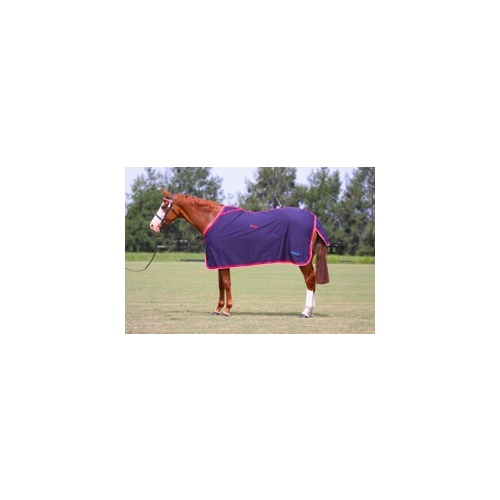 MiniCraft Mini Cotton rug  - Navy/Red/White [Size: 2'3]