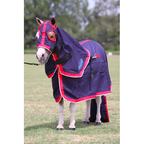 MiniCraft Mini Show Set - Navy/Red/White [Rug Size: 2'3]