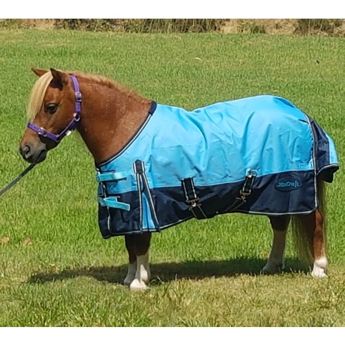 Minicraft Mini Sunbreaker Rug 1200D LBN [Rug Size: 2'6] [Colour: Light Blue/Navy]