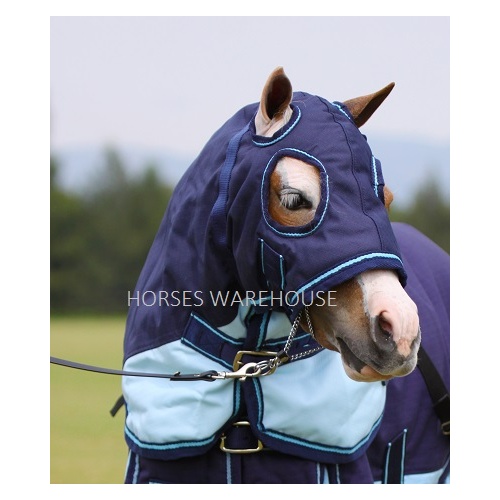 Minicraft Mini Frostbreaker Hood - 1200Denier [SIZE/COLOUR: Small Mini....Navy/Light Blue]