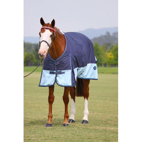MiniiCraft Frostbreaker 150 Rug NLB [Rug Size: 4'6] [Colour: Navy/Light Blue]