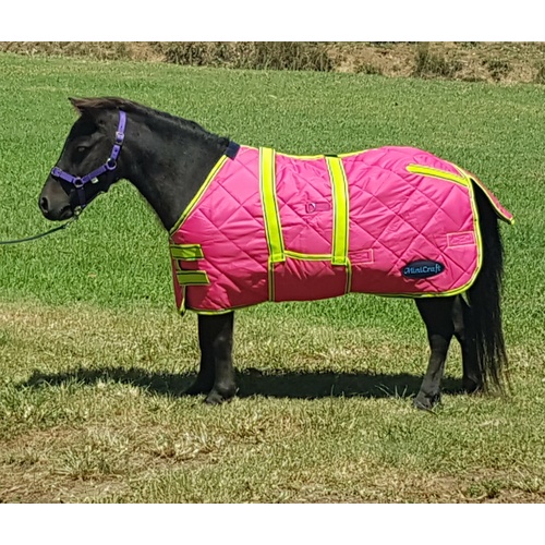 MiniCraft Mini Dooner Rug - Hot Pink/Lime [Size: 2'6]