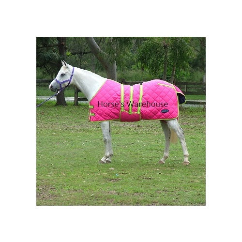 MiniCraft Dooner Rug -  Ht Pk/Lm/Pu [Size: 4'9 Hot Pink/Lime/Purple]