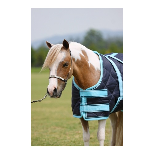 MiniCraft Mini Dooner rug - Navy/Light Blue [Size/Colour: 2'6]