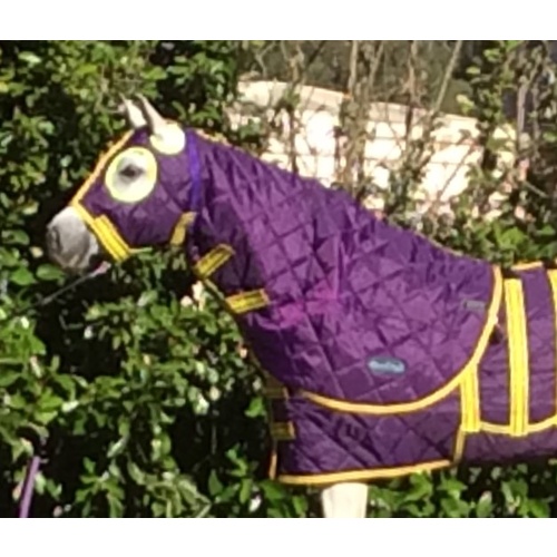 MiniCraft Dooner Hood [Colour: Purple/Lime/Orange] [Hood Size: Small Pony]