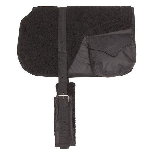 Fleece Bareback Pad - Black