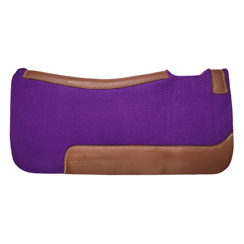 Felt western pad - purple