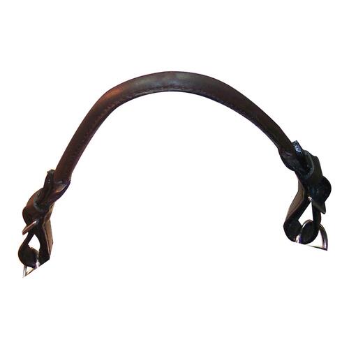 LEATHER ROLLED MONKEY GRIP [COLOUR: BROWN]