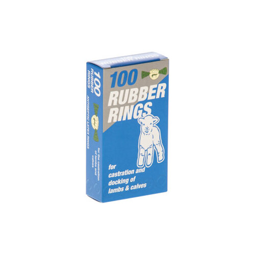 Rubber Rings for Sheep Goat Castration 100