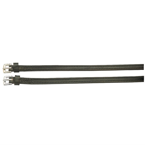 English Style Spur Straps [Colour: Black]