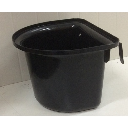 Plastic Feed Bin Black