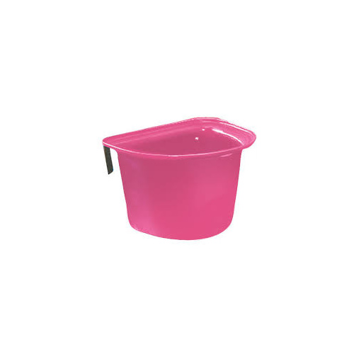 Plastic feed bin Pink