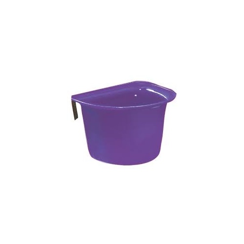 Plastic feed bin Purple