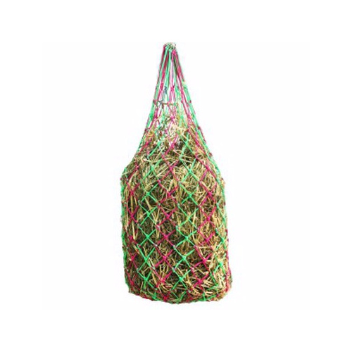 Vivid Slow Feeder Hay net - Large [COLOUR: PINK/GREEN]