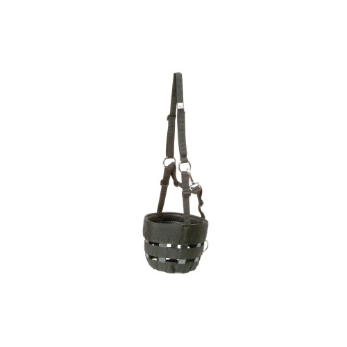 Nylon Grazing Muzzle with Rubber [Size : PONY]