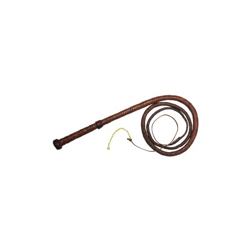 Flinders COWHIDE BULLWHIP -12 Plait  [Size: 6ft]